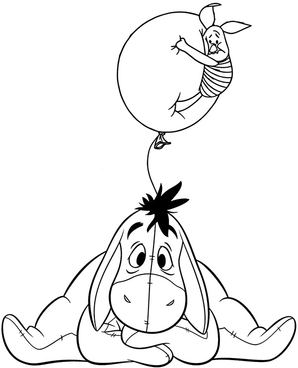 Kłapouchy kolorowanki